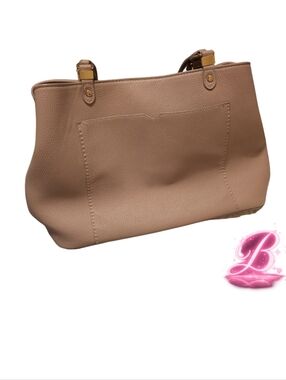 Antik Kraft Vegan Leather Tote/Hand Bag - Taupe